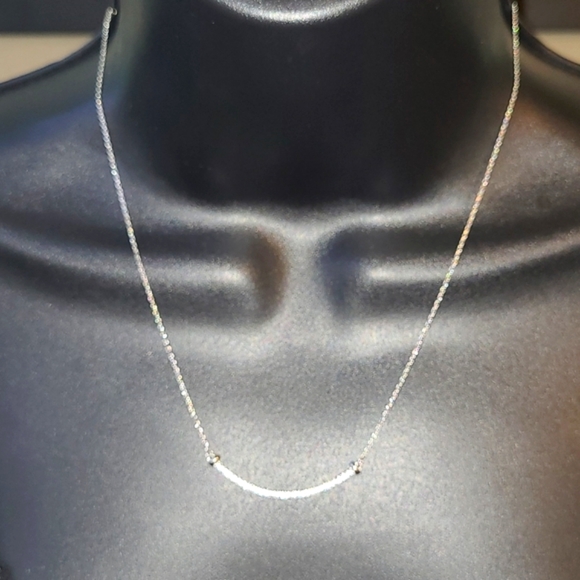 Adornia Silver Crystal Necklace | NWOT - Picture 5 of 5